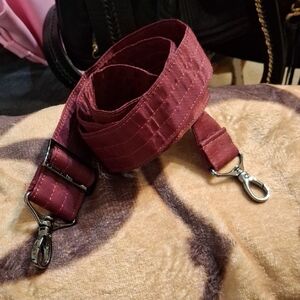 Lug Stylish Burgundy Nylon Replacement Strap for Crossbody Bag